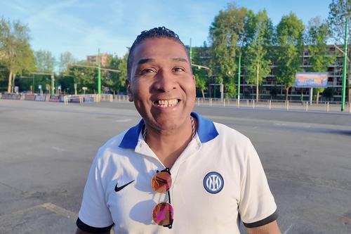 Matias Rodriguez a venit special din Cali (Columbia) pentru meciul de titlu al Interului