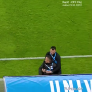 Zeljko Kopic și Florentin Petre, protest după golul Craiovei // Capturi FOTO @Digi Sport 1
