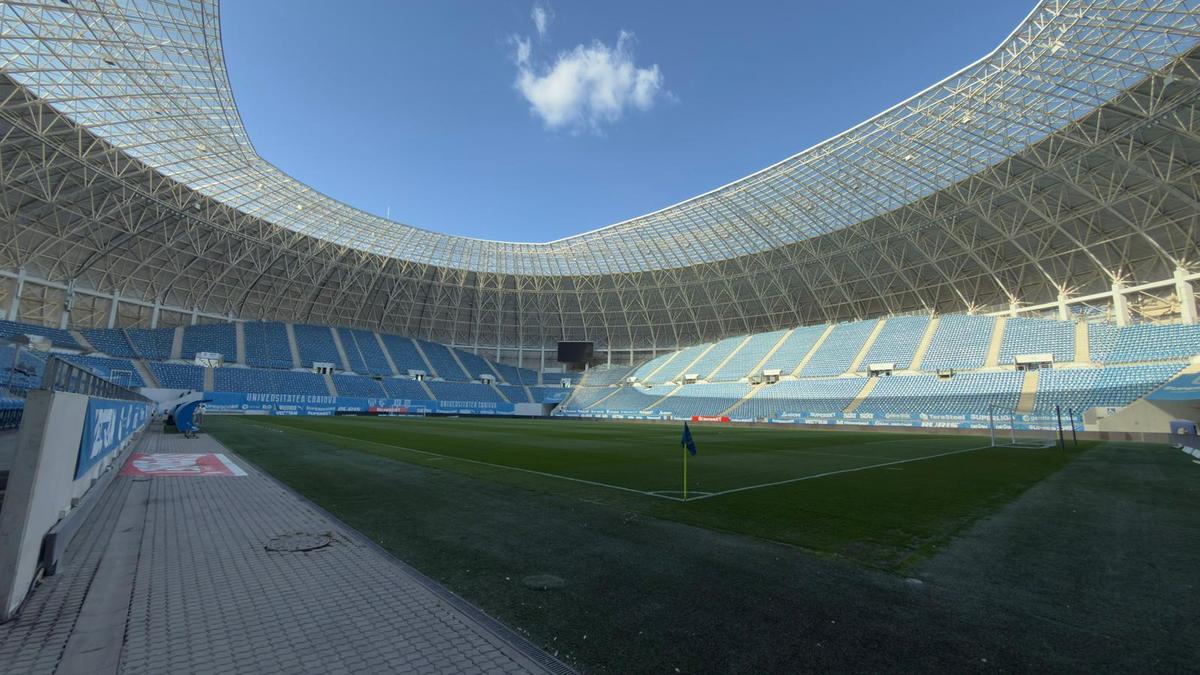 Imagini înainte de Universitatea Craiova - Dinamo