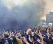 Fanii lui Inter au ieșit în Piața Domului să sărbătorească titlul