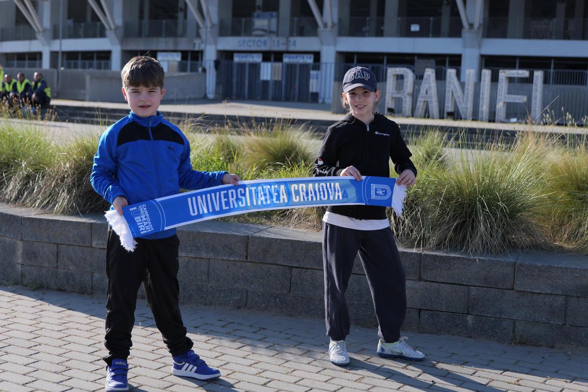 Imagini înainte de Universitatea Craiova - Dinamo