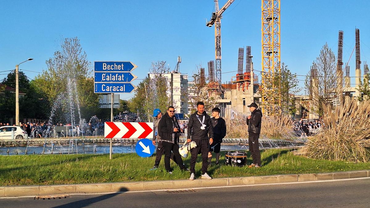 Imagini înainte de Universitatea Craiova - Dinamo