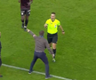 Zeljko Kopic și Florentin Petre, protest după golul Craiovei // Capturi FOTO @Digi Sport 1