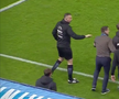 Zeljko Kopic și Florentin Petre, protest după golul Craiovei // Capturi FOTO @Digi Sport 1