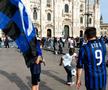 Fanii lui Inter au ieșit în Piața Domului să sărbătorească titlul
