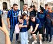 Fanii lui Inter au ieșit în Piața Domului să sărbătorească titlul