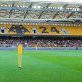12.000 de suporteri la antrenamentul lui AEK Atena, echipa lui Răzvan Marin // FOTO: X