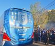 Atmosfera creată de suporterii olteni înainte de Universitatea Craiova - Dinamo