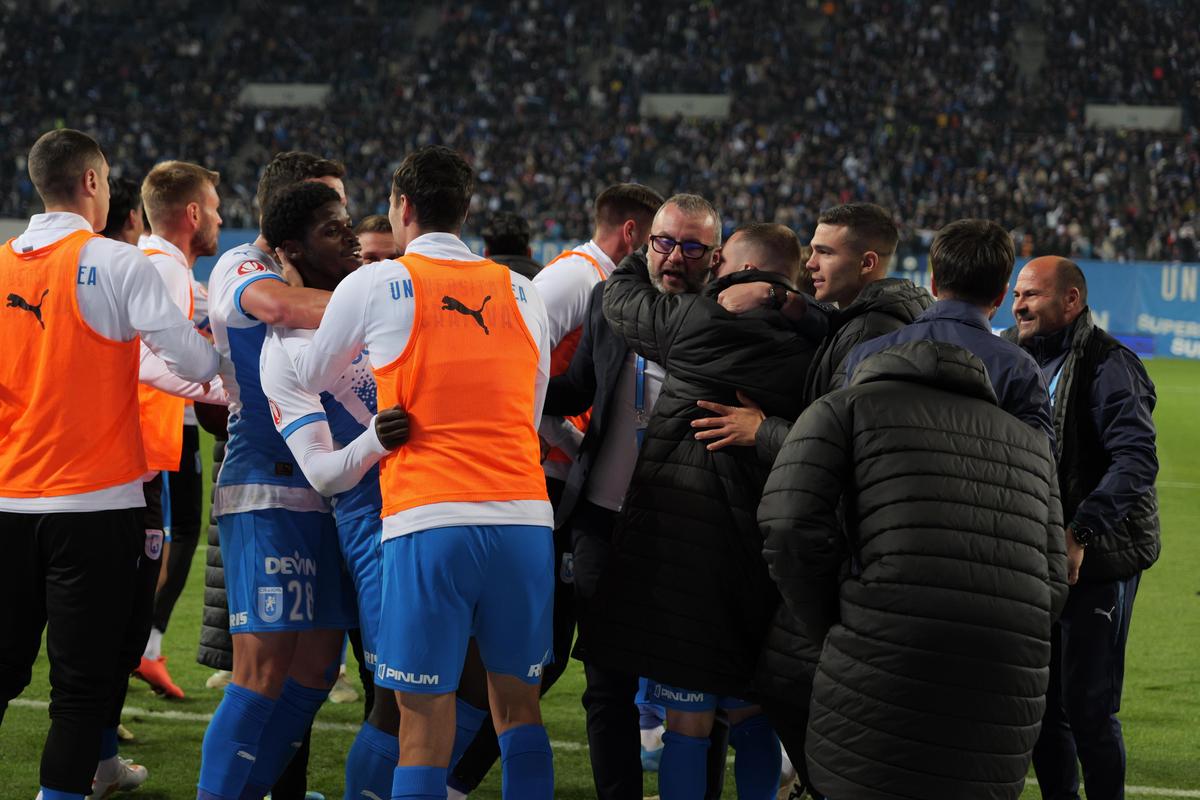 Universitatea Craiova - Dinamo, în etapa a 7-a din play-off // foto: Andrei Furnigă (GSP.ro)