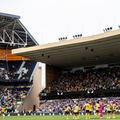 O bucată de metal a căzut de pe acoperișul stadionului lui Wolverhampton / foto: Imago Images