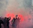 Atmosfera creată de suporterii olteni înainte de Universitatea Craiova - Dinamo
