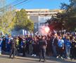 Atmosfera creată de suporterii olteni înainte de Universitatea Craiova - Dinamo