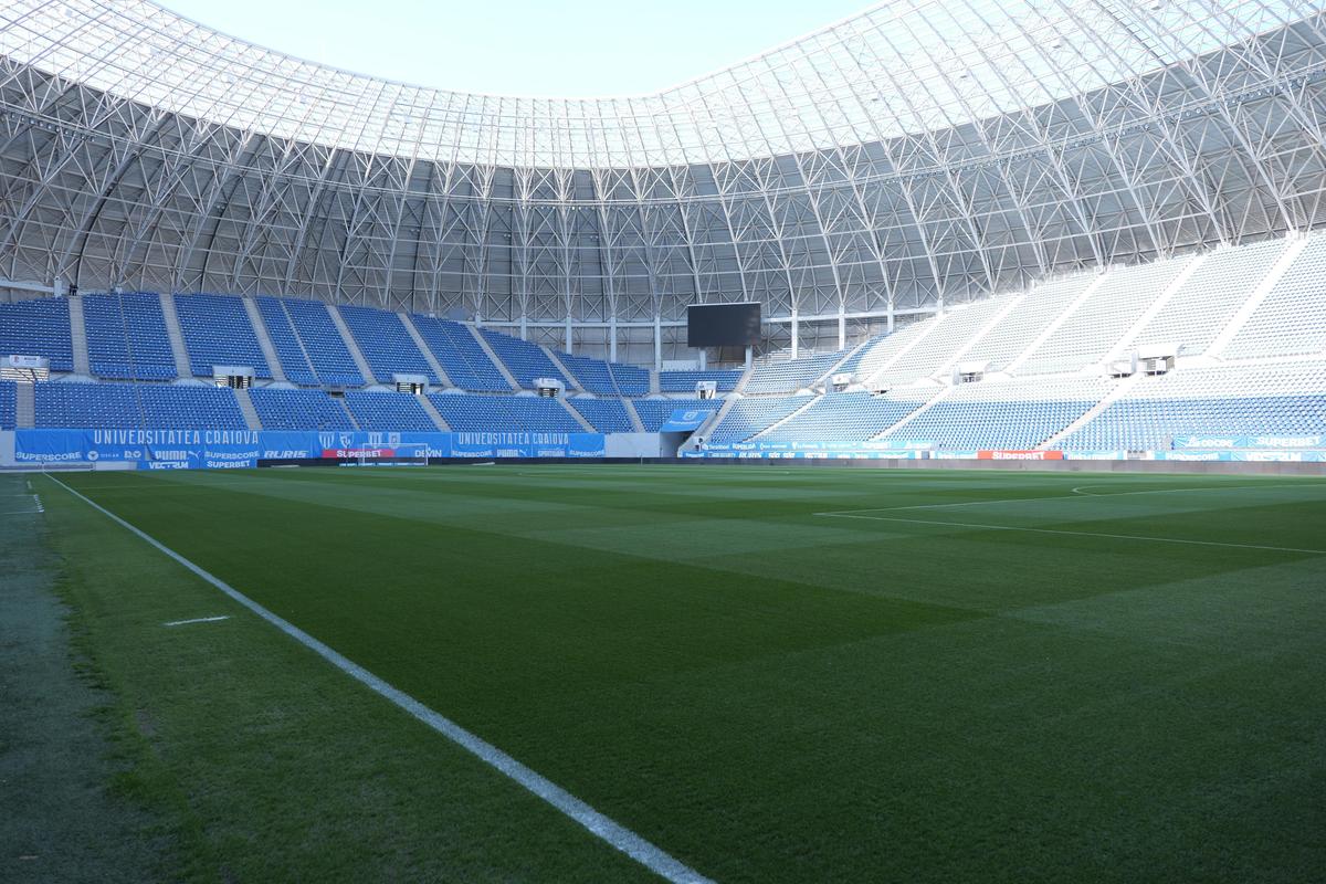Imagini înainte de Universitatea Craiova - Dinamo