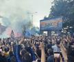 Fanii lui Inter au ieșit în Piața Domului să sărbătorească titlul