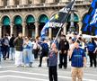 Fanii lui Inter au ieșit în Piața Domului să sărbătorească titlul
