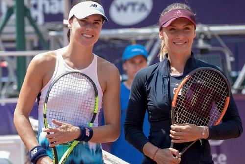 Sorana Cîrstea și Ana Bogdan. FOTO: Sport Pictures