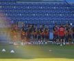 Antrenamentul lui Edi Iordănescu de la Podgorica, supravegheat de Răzvan Burleanu