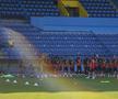 Antrenamentul lui Edi Iordănescu de la Podgorica, supravegheat de Răzvan Burleanu
