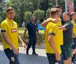 Jucătorii naționalei României s-au relaxat înainte de meciul cu Muntenegru