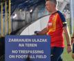 Antrenamentul lui Edi Iordănescu de la Podgorica, supravegheat de Răzvan Burleanu