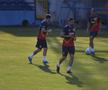 Antrenamentul lui Edi Iordănescu de la Podgorica, supravegheat de Răzvan Burleanu