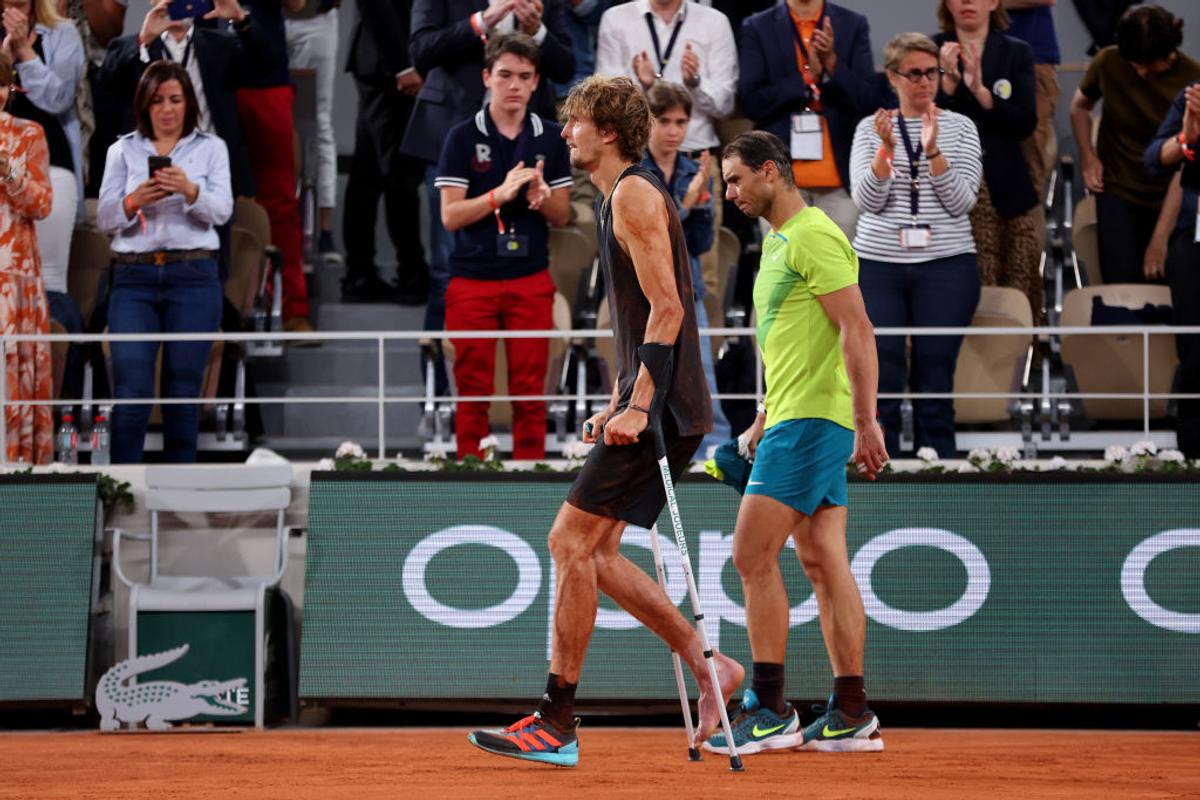 Rafael Nadal și Alexander Zverev, semifinală Roland Garros 2022