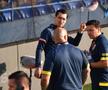 Antrenamentul lui Edi Iordănescu de la Podgorica, supravegheat de Răzvan Burleanu