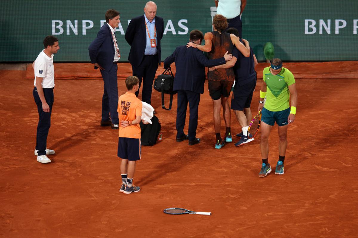 Rafael Nadal și Alexander Zverev, semifinală Roland Garros 2022