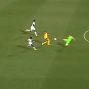 Prima eroare a lui Ionuț Radu în Auxerre - Lens 1-3