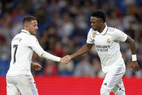 Campioana Europei, Real Madrid, a anunțat despărțirea de extrema stângă belgiană Eden Hazard (32 de ani). 
Foto: Imago