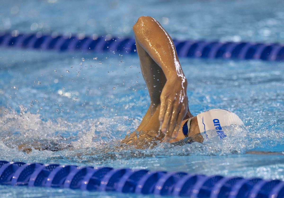 David Popovici câștigă finala A a Cupei României, proba de 100m liber