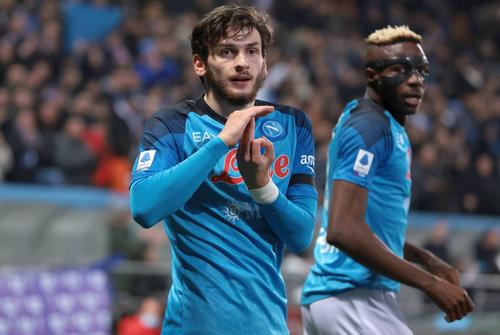 Khvicha Kvaratskhelia a fost ales cel mai bun jucător al sezonului în Serie A. Foto: Imago Images