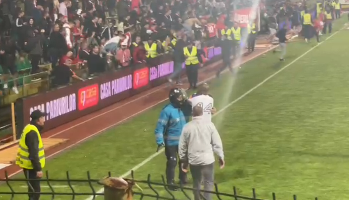 Garita, conflict cu fanii lui Dinamo