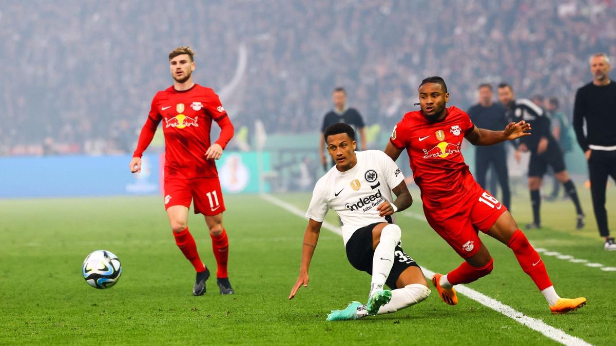 RB Leipzig - Eintracht Frankfurt 2-0, în finala Cupei Germaniei » „Taurii” se impun și o trimit pe Bayer Leverkusen în Europa League
