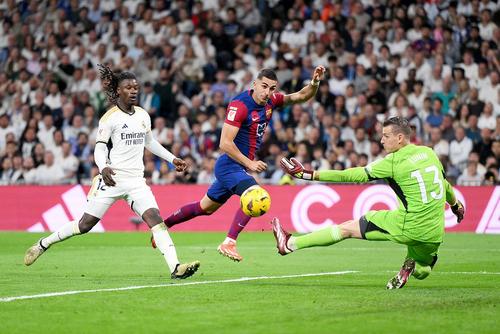 Andriy Lunin nu este sigur dacă să prelungească cu Real Madrid // foto: Guliver/gettyimages