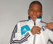 Kylian Mbappe, în copilărie în echipamentul lui Real Madrid/ foto Instagram @Kylian Mbappe
