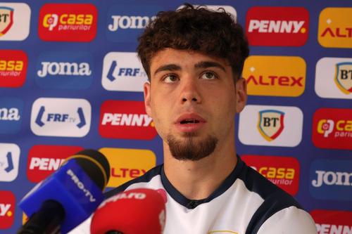 Direct din cantonamentul României U21, Andrei Borza a comentat numirea lui Gâlcă la Rapid: „Așa am auzit” + ce spune despre transferul la Genoa / foto: Ionuț Iordache (GSP)