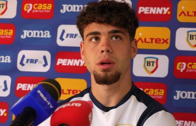 Direct din cantonamentul României U21, Andrei Borza a comentat numirea lui Gâlcă la Rapid: „Așa am auzit” + ce spune despre transferul la Genoa