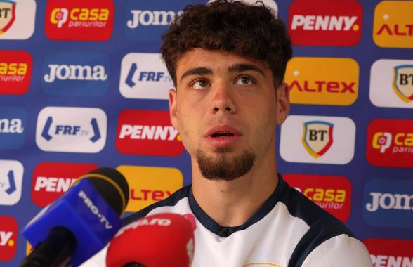 Direct din cantonamentul României U21, Andrei Borza a comentat numirea lui Gâlcă la Rapid: „Așa am auzit” + ce spune despre transferul la Genoa