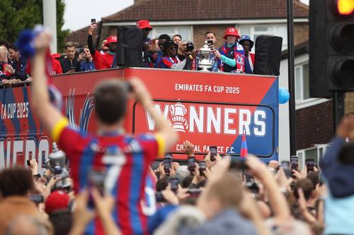 Crystal Palace a câștigat Cupa Angliei, învingând-o în finală pe Manchester City / Foto: Imago