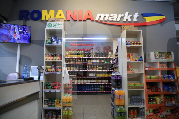Imagini din magazinul românesc din Graz FOTO: Ionuţ Iordache (GSP)