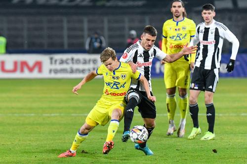 Răzvan Oaidă în tricoul celor de la U Cluj / foto: Imago