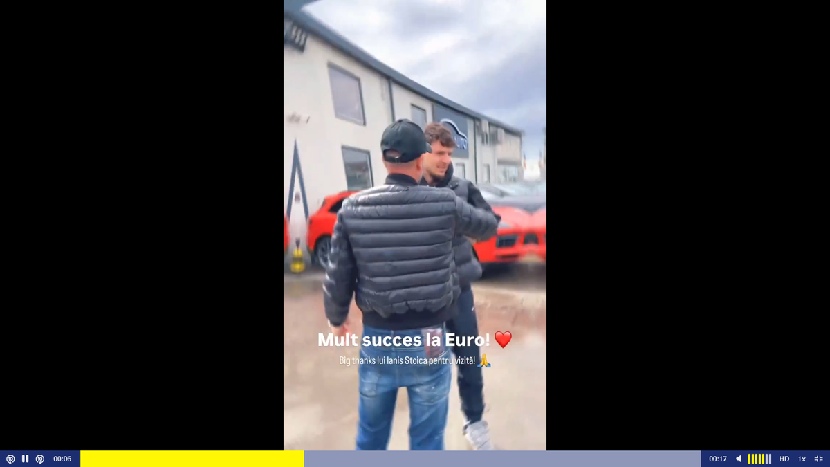 Ianis Stoica și-a cumpărat un Ferrari de lux înainte de Campionatul European