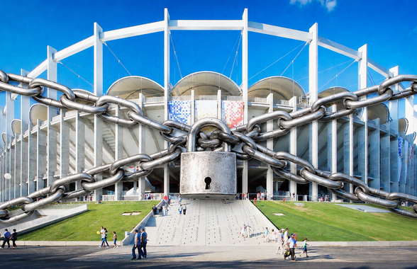 UEFA ne-a închis stadionul, iar Gică Hagi a aflat abia acum! Meciul fără spectatori pe care urmează să-l joace România