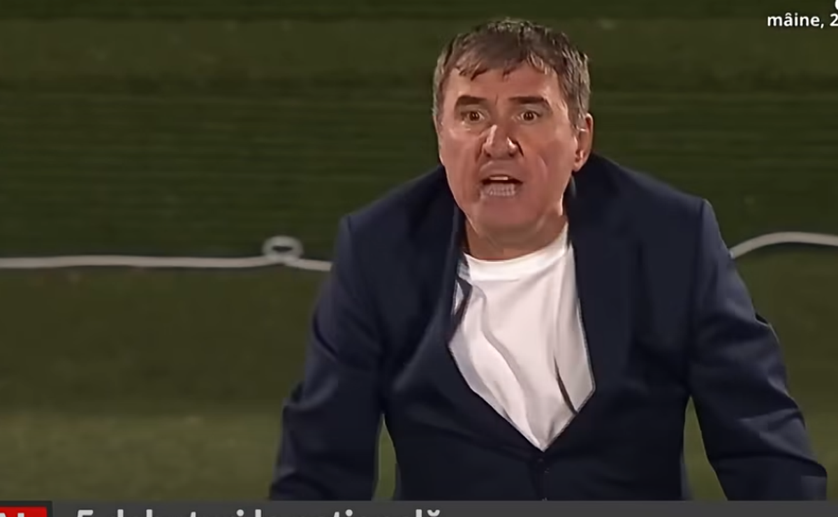 Răzvan Lucescu a văzut în direct imaginile cu Gică Hagi la Georgia - România și a exclamat: „Doamne!”