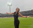 Ines Sainz, celebra reportera mexicană, care a făcut multe interviuri cu staruri ale sportului mondial