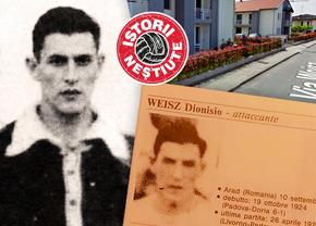 Primul fotbalist născut în România care a marcat în prima divizie din Italia a strălucit în alt domeniu » Italienii au botezat o stradă cu numele lui