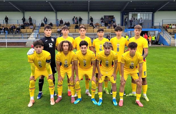 Cu Șucu jr. titularizat la prima selecție, România U18 a fost pulverizată la Lanžhot