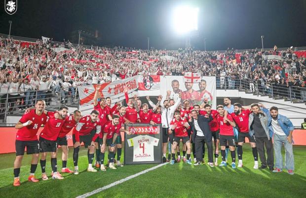 Georgienii au remarcat un „tricolor”: „În ultimul moment”