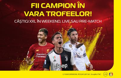 Vara trofeelor e plină de derby-uri și câștiguri la pariuri: stai cu ochii pe aceste 10 cote din weekend!